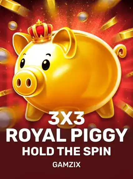 3 x3 Royal Piggy Hold The Spin game cover
