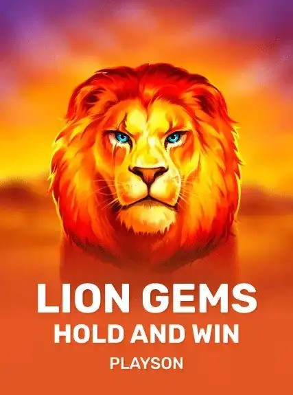 Lion Gems Holdand Win game cover